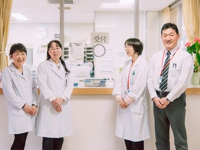 スタッフイメージの受付