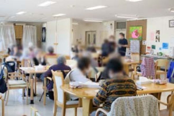 広々とした共有スペース