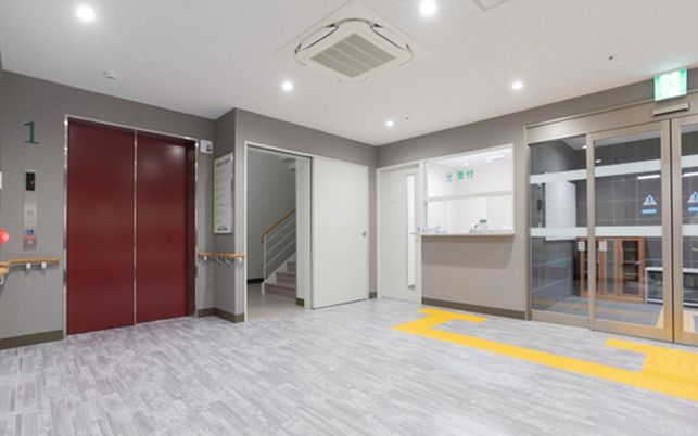 明るい廊下