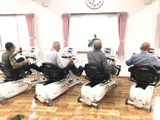 機能訓練中の様子
