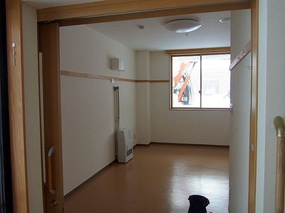 自然光が入る居室