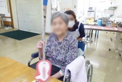 くつろぐ利用者の風景