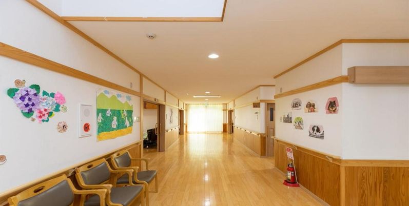 明るい廊下
