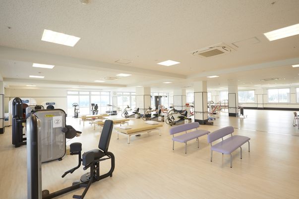 広々とした訓練空間