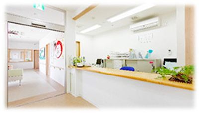 受付のあるフロント