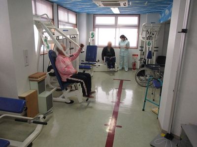 機能訓練室の様子