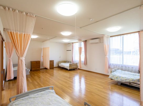広々とした共用居室