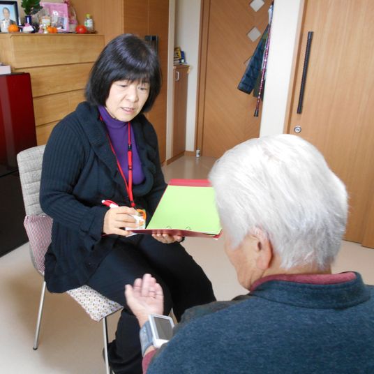 穏やかな対話の居室  