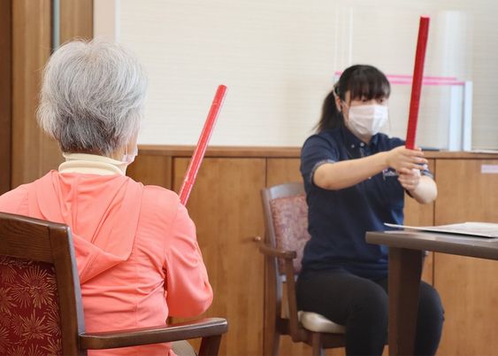 運動する部屋
