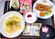 楽しげな食事の一コマ