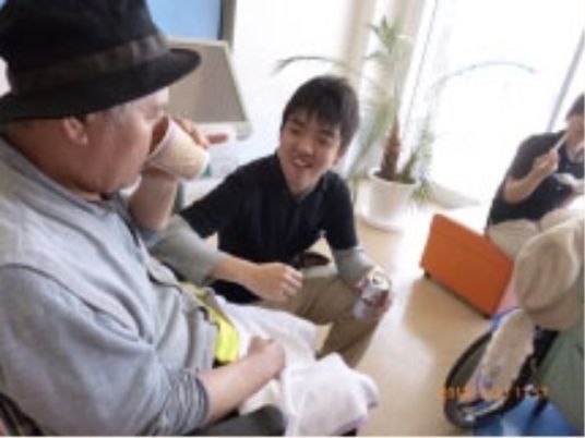 笑顔のコミュニケーション