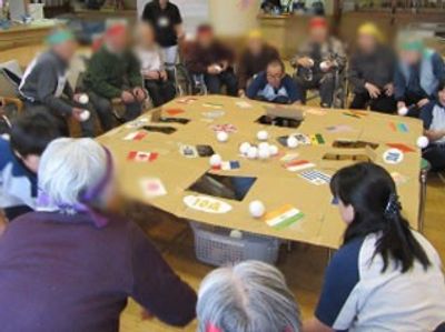 活動風景の室内