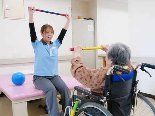 楽しく訓練する機能訓練室