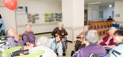 笑顔あふれる居室