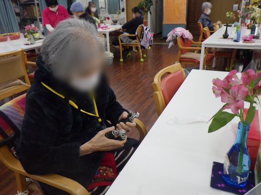 活動中の室内