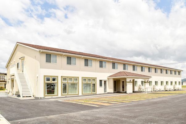 温かみのある建物外観