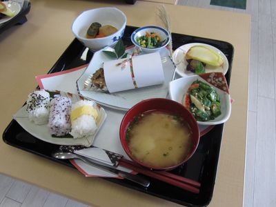 栄養満点の食事