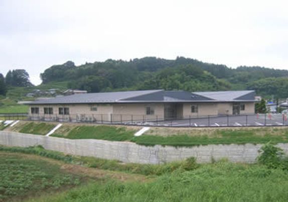 緑豊かな外観