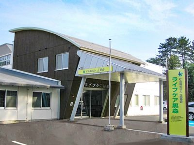 ゆったりとしたエントランス