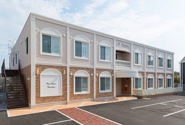 クラシックな外観の建物