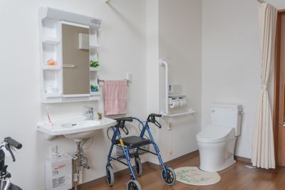 バリアフリー洗面トイレ空間