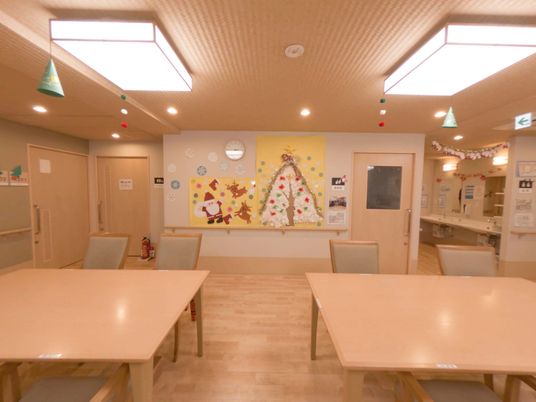 清潔で広々ダイニング