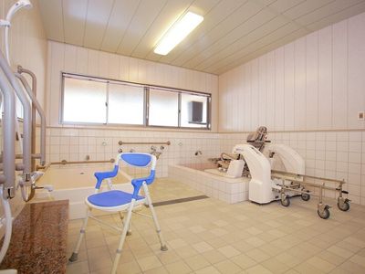 介護のための浴室設備