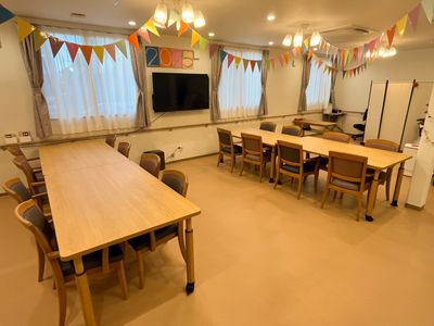 明るいダイニングルーム