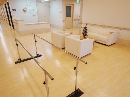 安全設計の廊下空間