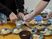 料理活動の手元風景