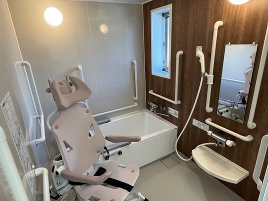 バリアフリーのトイレ設備