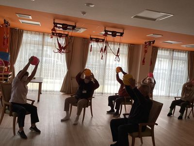 機能訓練の実施風景