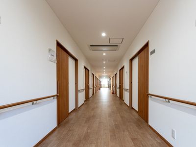 清潔感のある廊下