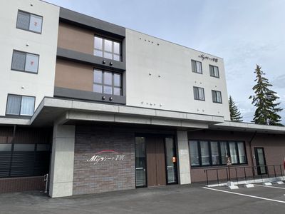 快適な外観のエントランス