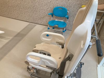 安全な浴室設備