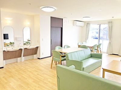共用のリビングスペース