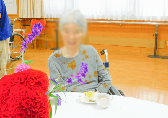楽しいひとときの様子