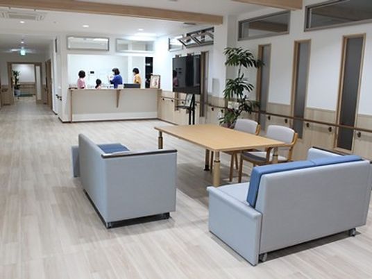 休憩できる場所のロビー