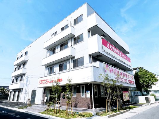 清潔感あふれる外観