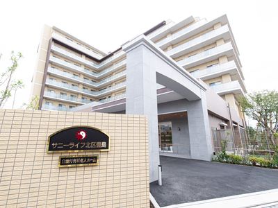 快適なエントランス外観