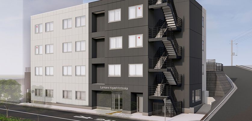 モダンな建物外観