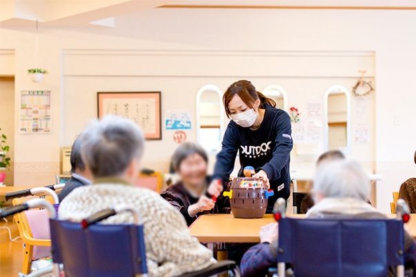 和やかな集まりの場