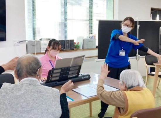 音楽活動中の様子