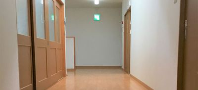 明るい廊下