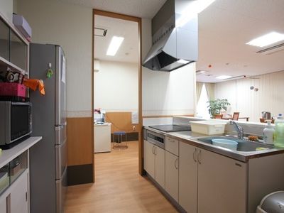 整備された清潔なキッチン