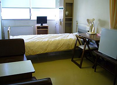 明るい個室居室