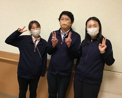 和やかなスタッフの様子
