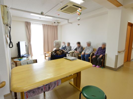 居室内の日常風景