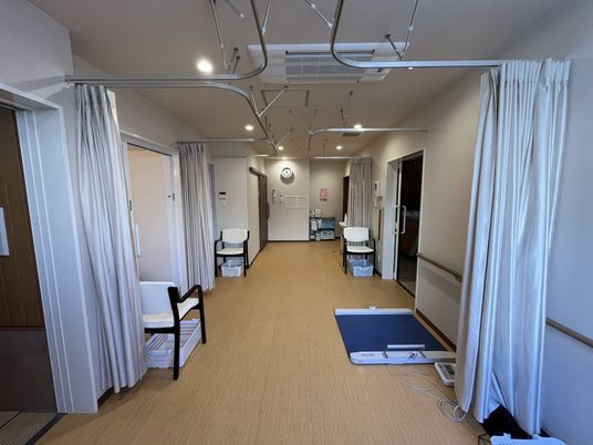 医療設備のある部屋