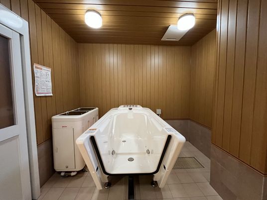使いやすい浴槽の浴室